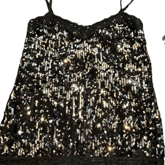 SADEY With Love Two-Piece Sequin Pantsuit-Made in Italy- Size 42 IT - Picture 3 of 10